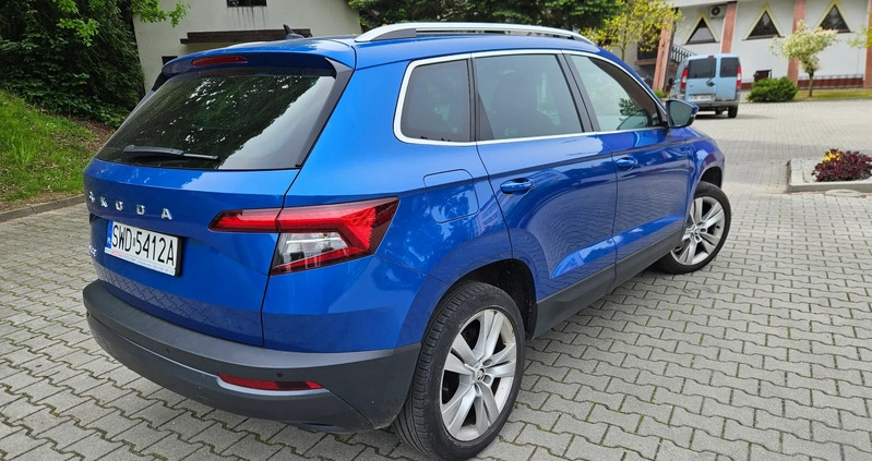 Skoda Karoq cena 87800 przebieg: 120000, rok produkcji 2019 z Rybnik małe 781